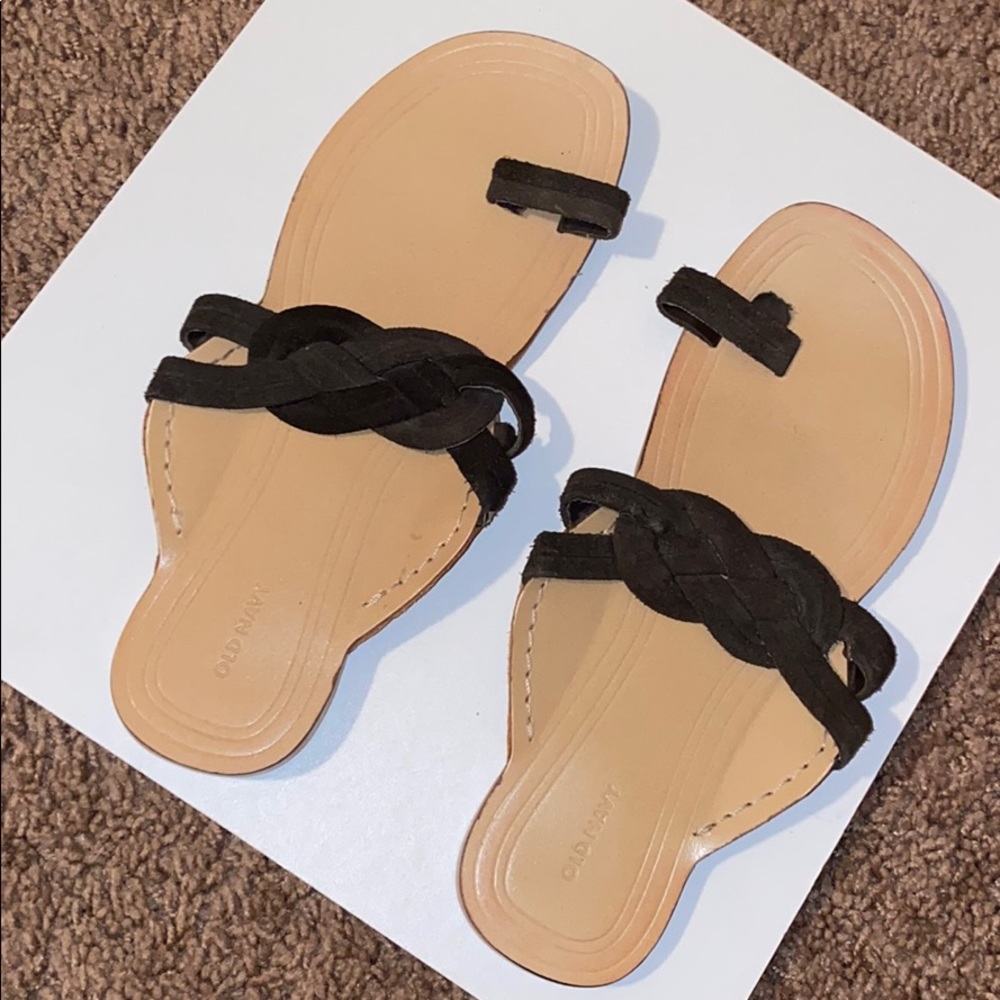 beige and brown sandals